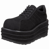 Leatherette 9 cm TEMPO-08 Platform Mens Gothic Shoes