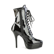 Patent 13,5 cm INDULGE-1020 ankle boots stiletto high heels