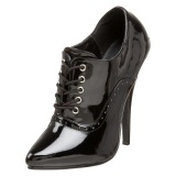Patent 15 cm DOMINA-460 oxford high heels shoes
