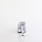 Perspex 13 cm MARTINI-501 transparent mules high heels