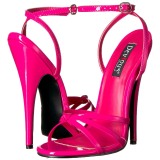 Pink 15 cm Devious DOMINA-108 högklackade sandaletter