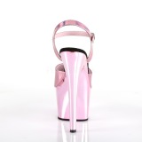 Pink 18 cm ADORE-709HGCH Hologram platå klackar skor
