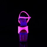 Pink 18 cm ADORE-709UVT Neon Plat Hgklackade Sandaler Skor