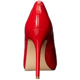 R�d Lack 13 cm AMUSE-20 Pumps H�gklackade Herrskor