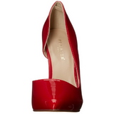 R�d Lack 13 cm AMUSE-22 Pumps H�gklackade Herrskor