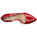 R�d Lack 13 cm AMUSE-22 Pumps H�gklackade Herrskor