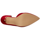 R�d Lack 13 cm AMUSE-22 Pumps H�gklackade Herrskor