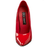 R�d Lack 15 cm SCREAM-01 Dam Pumps Stilettklackar Skor