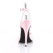 Rosa 15 cm DOMINA-108 klackskor f�r m�n