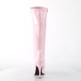 Rosa Lack 13 cm SEDUCE-2000 H�ga Damst�vlar f�r M�n