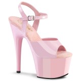 Rosa platå 18 cm ADORE-709 pleaser high heels skor