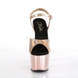 Rose 18 cm ADORE-709HGCH Hologram platform high heels shoes