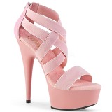 Rose elasticated band 15 cm DELIGHT-669 pleaser womens shoes