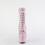 Rose glitter 18 cm ADORE high heels ankle boots platform