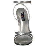 Silver 15 cm DOMINA-108 klackskor f�r m�n