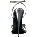 Silver 15 cm DOMINA-108 klackskor f�r m�n