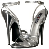 Silver 15 cm DOMINA-108 klackskor f�r m�n