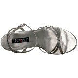 Silver 15 cm DOMINA-108 klackskor f�r m�n