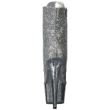 Silver glitter 18 cm ADORE-1020G dam stvletter med platsula