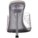 Strass stenar 11,5 cm FABULICIOUS GALA-01SD dam tofflor med h�ga klack