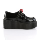 Suede 5 cm CREEPER-222 platform creepers shoes women