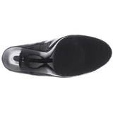 Svart Lack 11,5 cm FLAIR-480 dam pumps f�r m�n