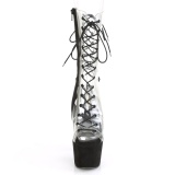 Transparent 18 cm ADORE-700-60FS kvinnor platstvlar - pole dance stvlar