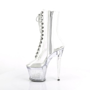 Transparent 18 cm SPECTATOR-1040C genomskinliga klackar