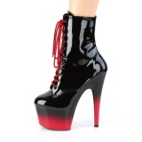Tv�f�rgad 18 cm Pleaser ADORE-1020BR-H pole dance ankleboots