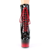 Tv�f�rgad 18 cm Pleaser ADORE-1020BR-H pole dance ankleboots