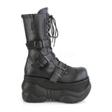 Vegan 10 cm BOXER-230 demoniacult boots - unisex cyberpunk boots