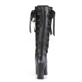 Vegan 10 cm CRYPTO-106 lolita knee boots goth platform boots