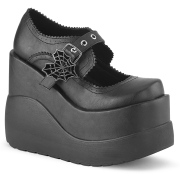 Vegan 13 cm VOID-38 alternative shoes platform black