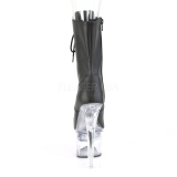 Vegan 18 cm FLASH-1020-7 pole dance stvletter  med LED-lampa plat