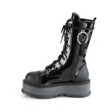 Vegan 5 cm SLACKER-220-1 demonia ankle boots platform