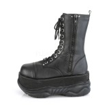 Vegan 7,5 cm NEPTUNE-200 demonia ankle boots - unisex platform ankle boots