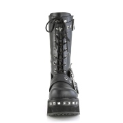 Vegan 8,5 cm TRASHVILLE-250 demonia boots - unisex platform boots