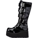 Vegan 8,5 cm TRASHVILLE-518 demonia boots - unisex platform boots