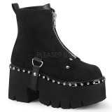 Vegan 9 cm ASHES-100 demoniacult ankle boots platform