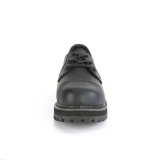 Vegan RIOT-03 demonia shoes - punk steel toe shoes
