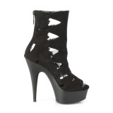 Vegan suede 15 cm DELIGHT-1014 �ppen t� ankel booties