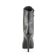 Vegan svart 13,5 cm INDULGE-1020 ankel booties f�r m�n