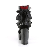 Velvet 11,5 cm CHARADE-110 demoniacult ankle boots platform