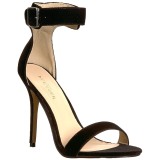 Velvet 13 cm Pleaser AMUSE-10 high heeled sandals