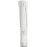 Vit Lack 13 cm ELECTRA-2020 H�ga Damst�vlar f�r M�n