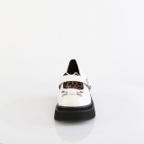 Vita 6,5 cm RENEGADE-56 emo maryjane skor - kvinder platskor med spnne