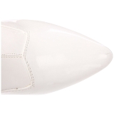 White Shiny 13 cm SEDUCE-3000 overknee high heel boots