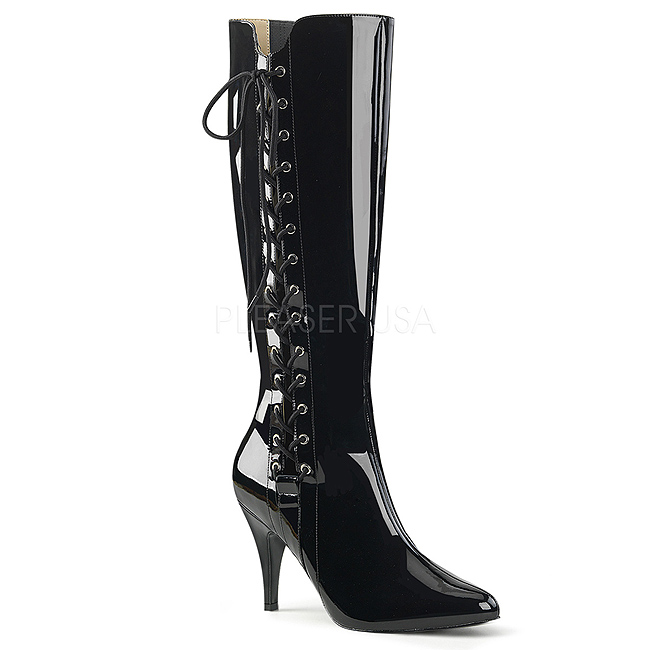 Pleaser DREAM-2026 st�vlar f�r kvinnor stora storlekar i lackl�der 42 - 43