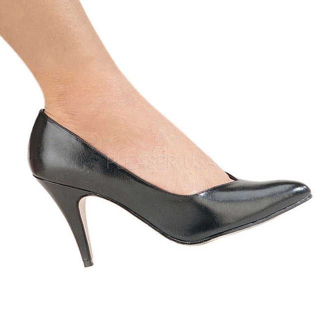 Pleaser DREAM-420 svarta pumps stora storlekar storlek 41 - 42
